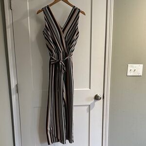 Maurices Multicolor Striped Maxi Dress